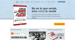 Desktop Screenshot of eldiaquedavidvencioagoliat.com