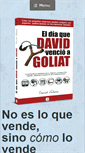 Mobile Screenshot of eldiaquedavidvencioagoliat.com